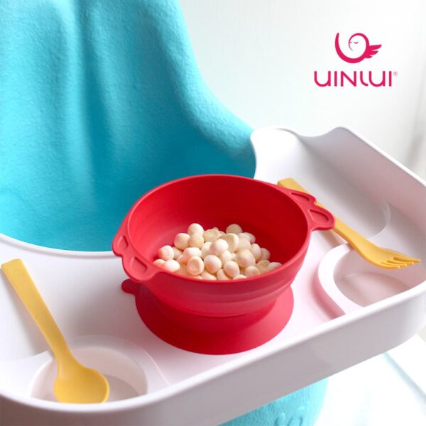 [UINLUI] Suction Angel Bowl Set