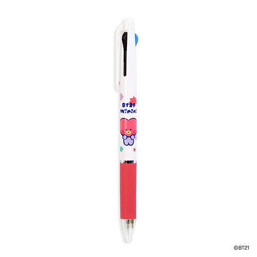 [BT21 Minini] TATA 3-Color Ballpoint Pen BTS Merch