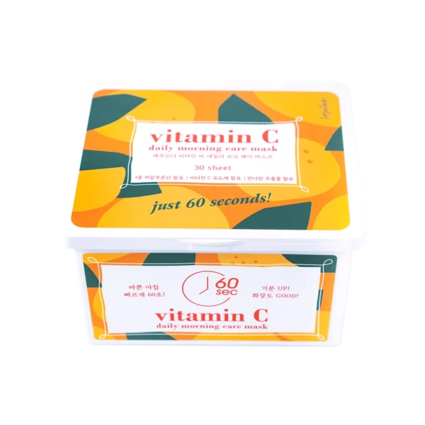 JEJUINDI Vitamin C Daily Morning Care Mask Tangerine