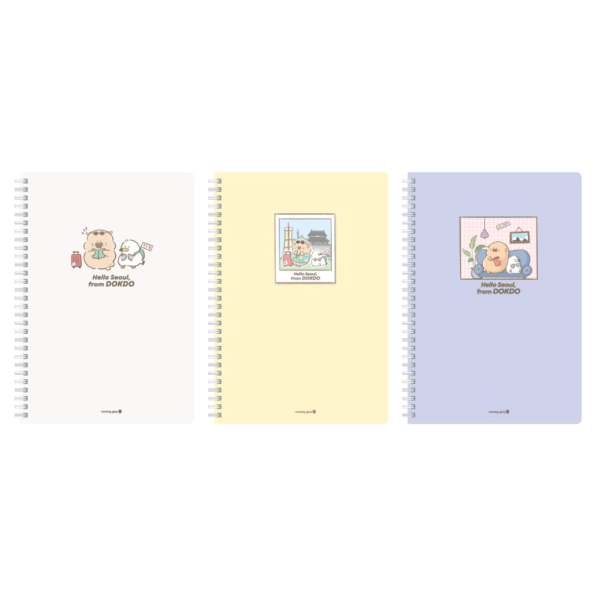 [Morning Glory] Hello Seoul From Dokdo Lined Notebook