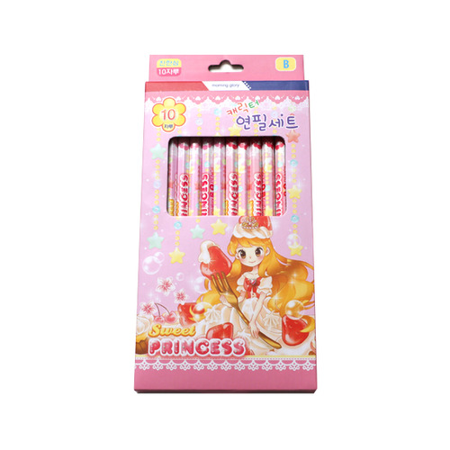 [Morning Glory] Princess Pencil Set (10pcs)