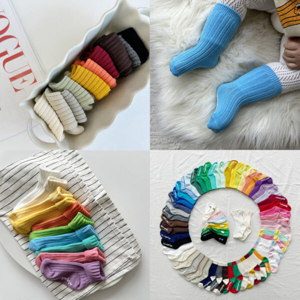 [ggomisocks] 4 Seasons Cotton Anti-Slip Baby Socks