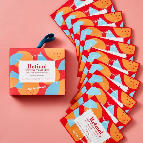 [JEJUINDI] Retinol Daily Night Care Mask 1 sheet