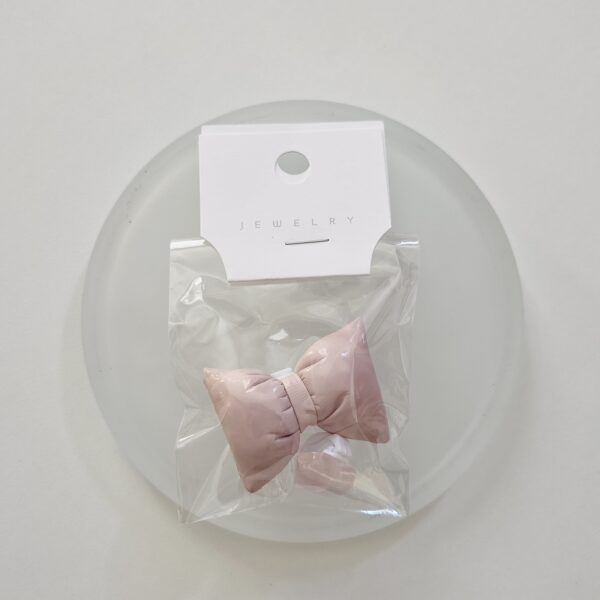 [HO BAK SUNG] Crocs Charm Pink Bow & Heart Set (2pcs)