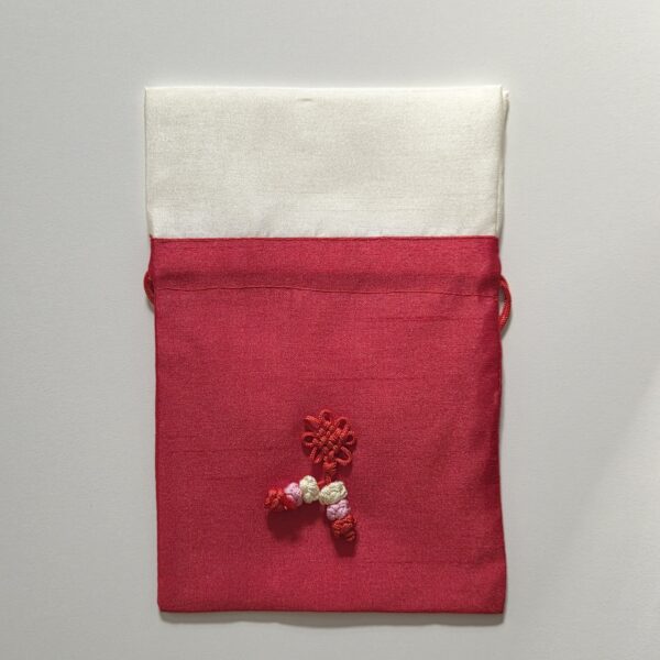 Bokjumeoni (silk pouch) Red 19x12 cm