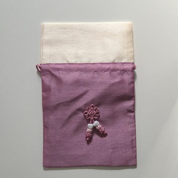 Bokjumeoni (silk pouch) Plum 19x12 cm