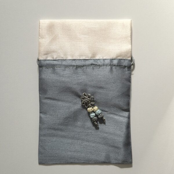 Bokjumeoni (silk pouch) Sage Green 19x12 cm