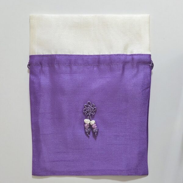 Bokjumeoni (silk pouch) Purple 24x18 cm