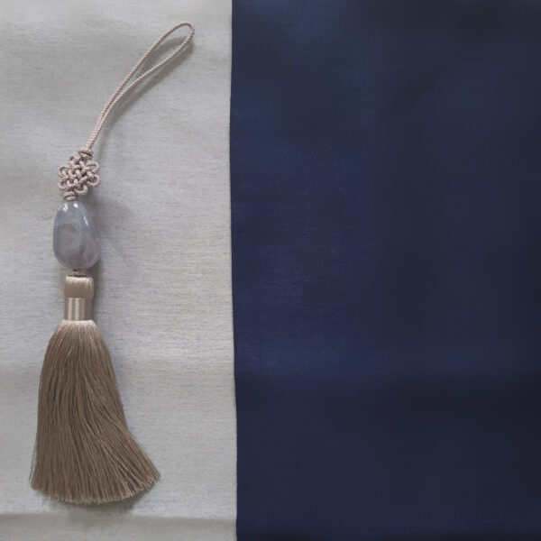 [Jang Su-Young] Bojagi & Norigae Navy/Silver