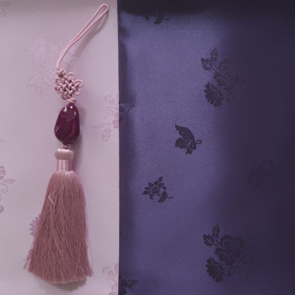 [Jang Su-Young] Bojagi & Norigae Deep Purple/Lilac