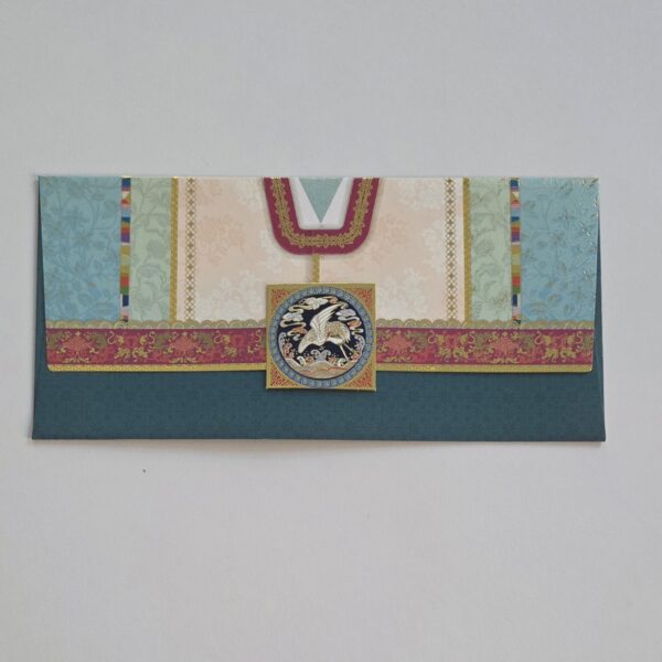 Money Gift Envelope Teal 85x180 mm