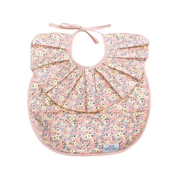 [Belmont] Lovely Ruffle Waterproof Baby Bib - Primrose